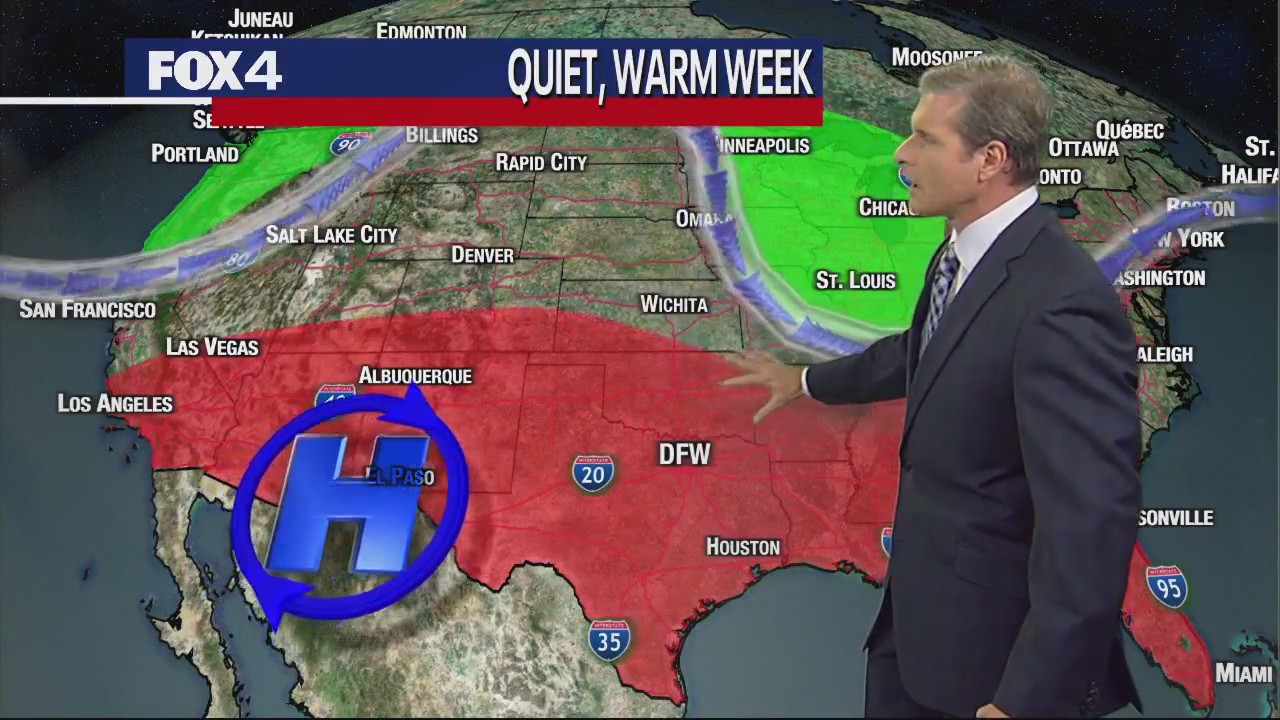 Dallas weather: Sept. 27 evening forecast