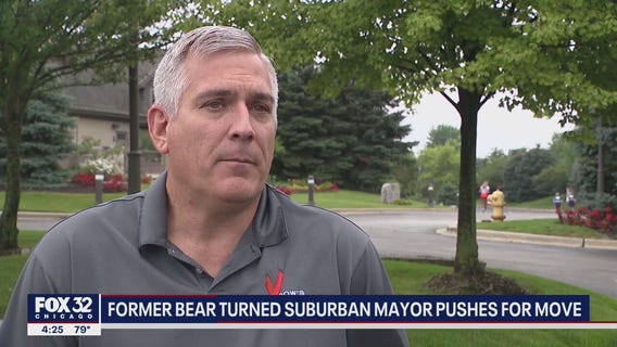 Former Chicago Bear turned suburban mayor pushes for move to Arlington Park