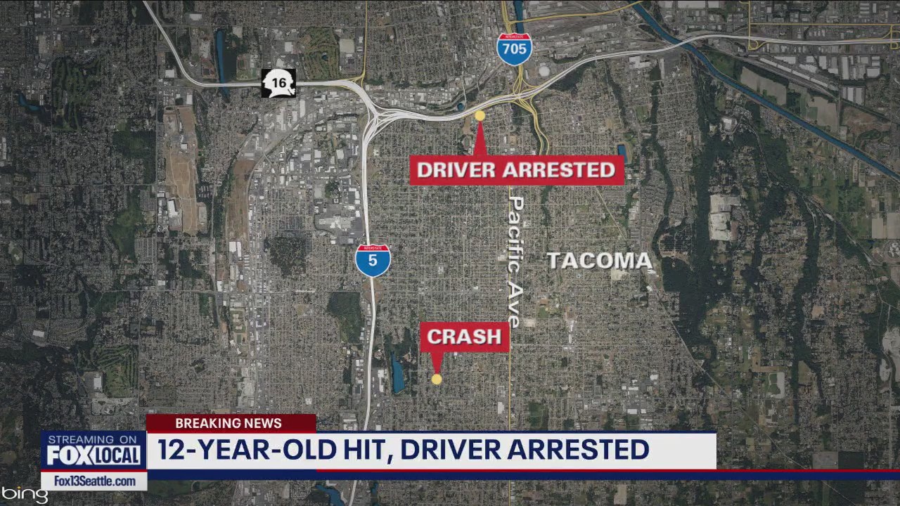 12-year-old struck by car during 'altercation' in Tacoma