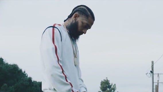 Late rapper Nipsey Hussle receives Hollywood Walk of Fame star in star-studded ceremony