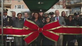 Caring for slain cop's family