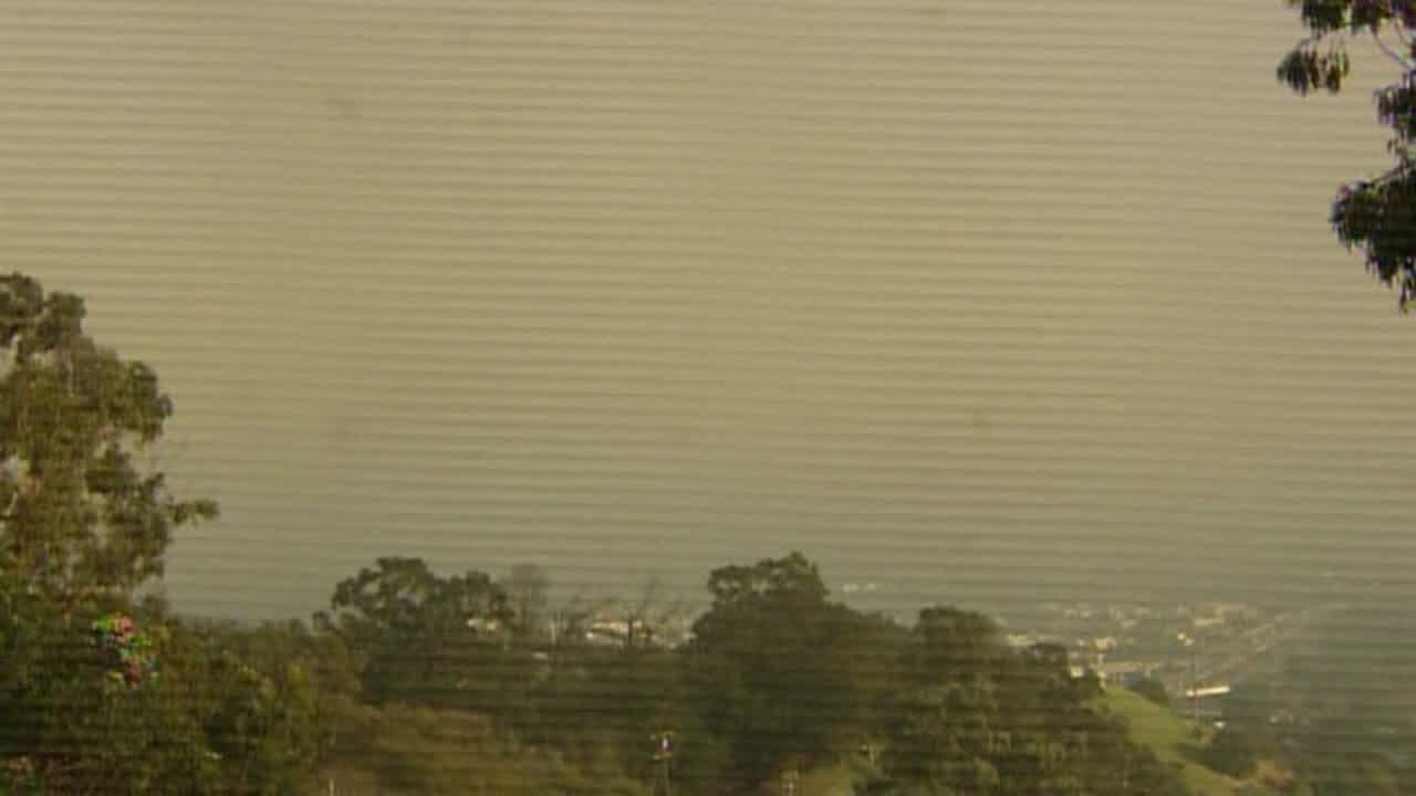 Heavy fog covers Diablo Range