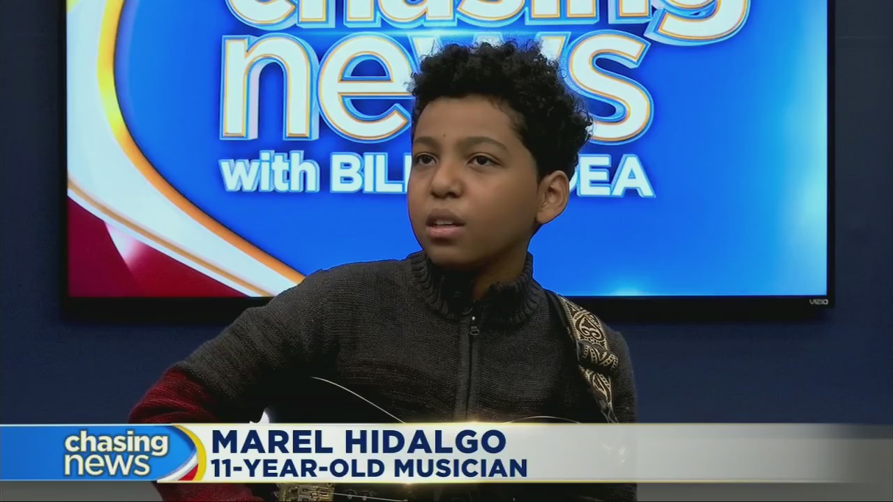 11-year-old Jersey boy rocks out