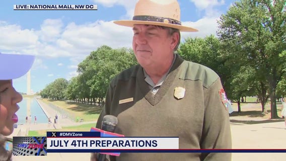 National Mall preparing for spectacular 4th of July fireworks show