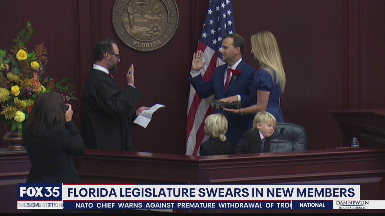 Florida Legislature swears in new members