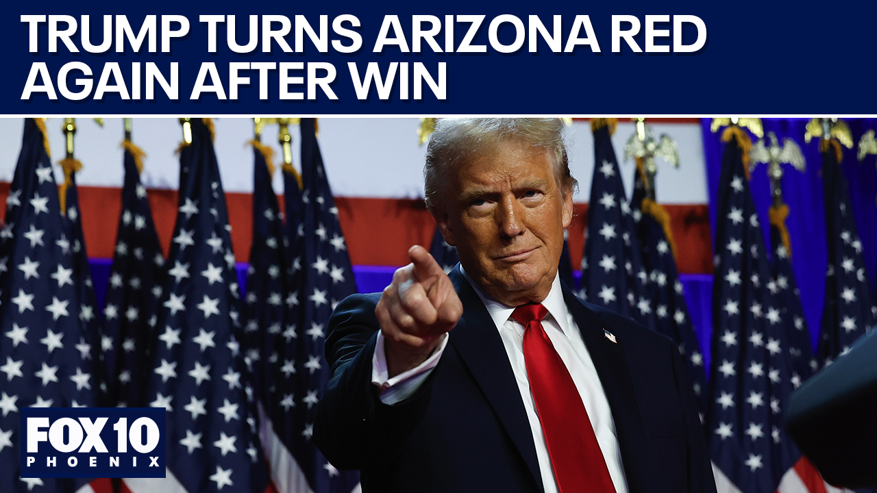 Donald Trump wins Arizona and its 11 electoral votes | FOX 10 Phoenix