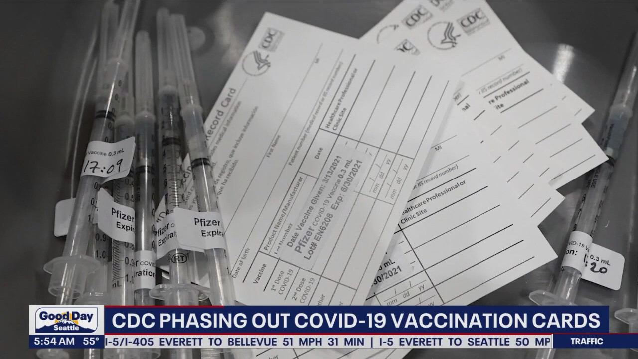 CDC phasing out COVID-19 vaccination cards