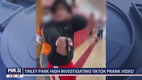 Tinley Park High School investigating TikTok prank video
