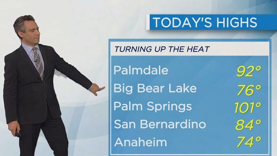 Weather forecast for Wednesday, May 29