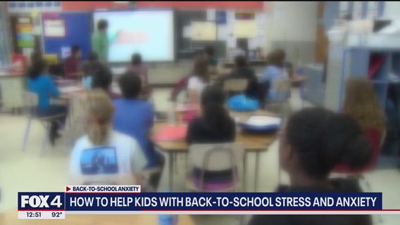 Tips for dealing with back-to-school anxiety