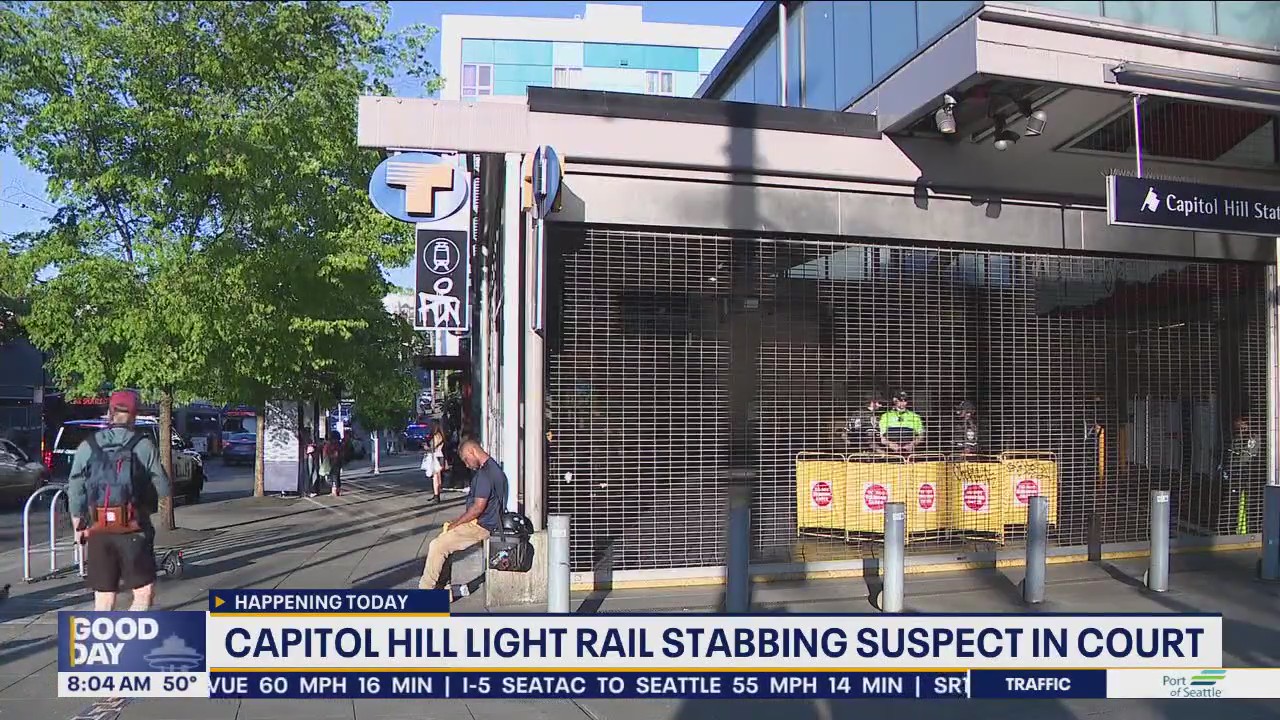 Capitol Hill light rail stabbing suspect pleads not guilty | FOX 13 Seattle
