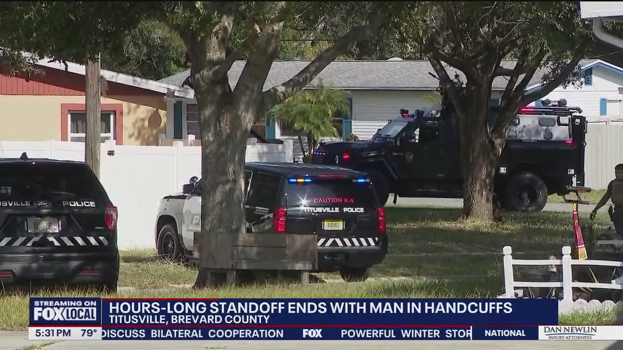 Central Florida sees 3 police standoffs in almost as many days