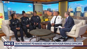 Seat Pleasant Police Department makes history with four female officers