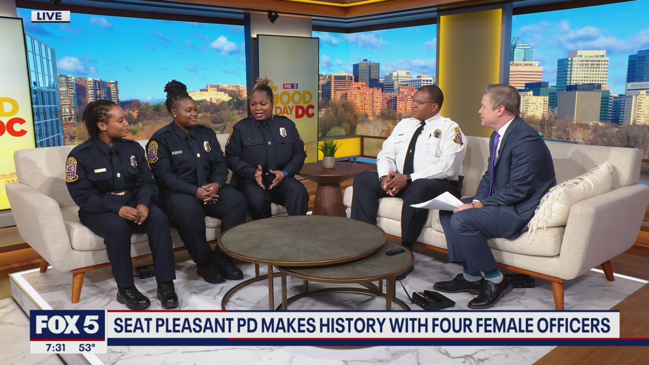 Seat Pleasant Police Department makes history with four female officers
