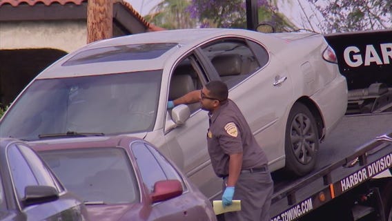 Woman found shot to death inside vehicle in San Pedro