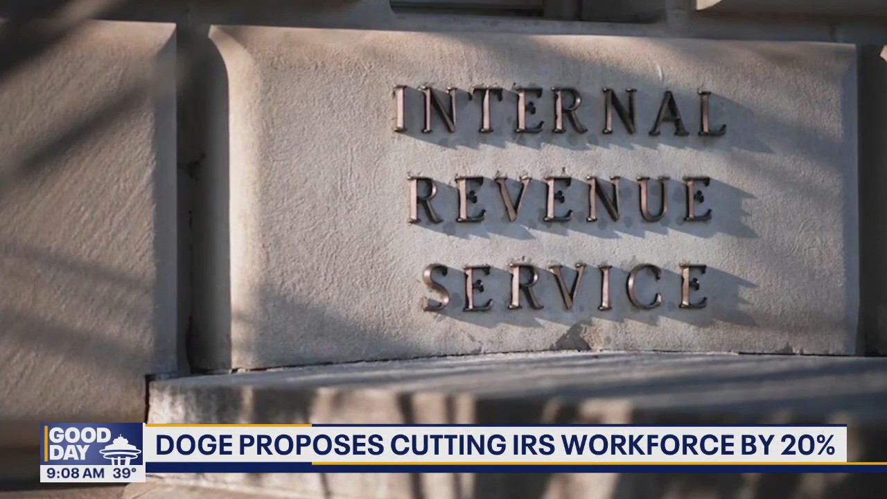 DOGE proposes cutting US IRS workforce by another 20%