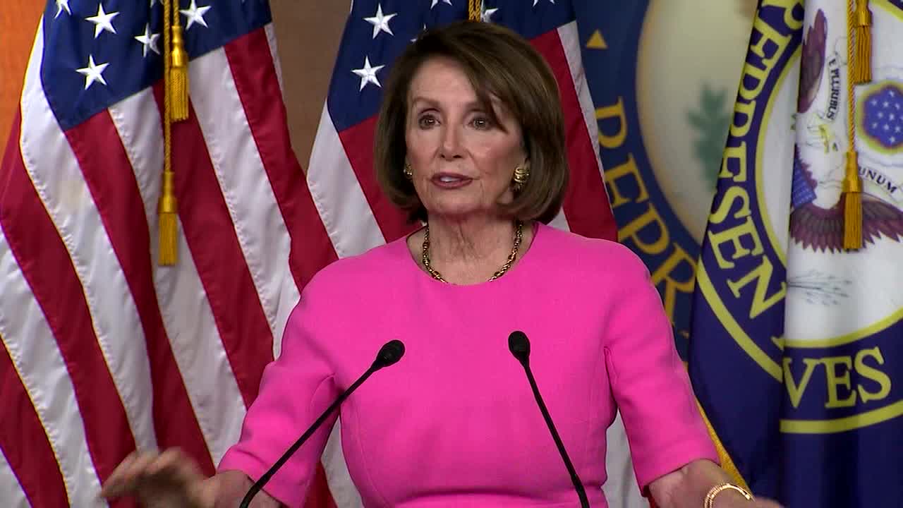 Pelosi says Trump needs and intervention