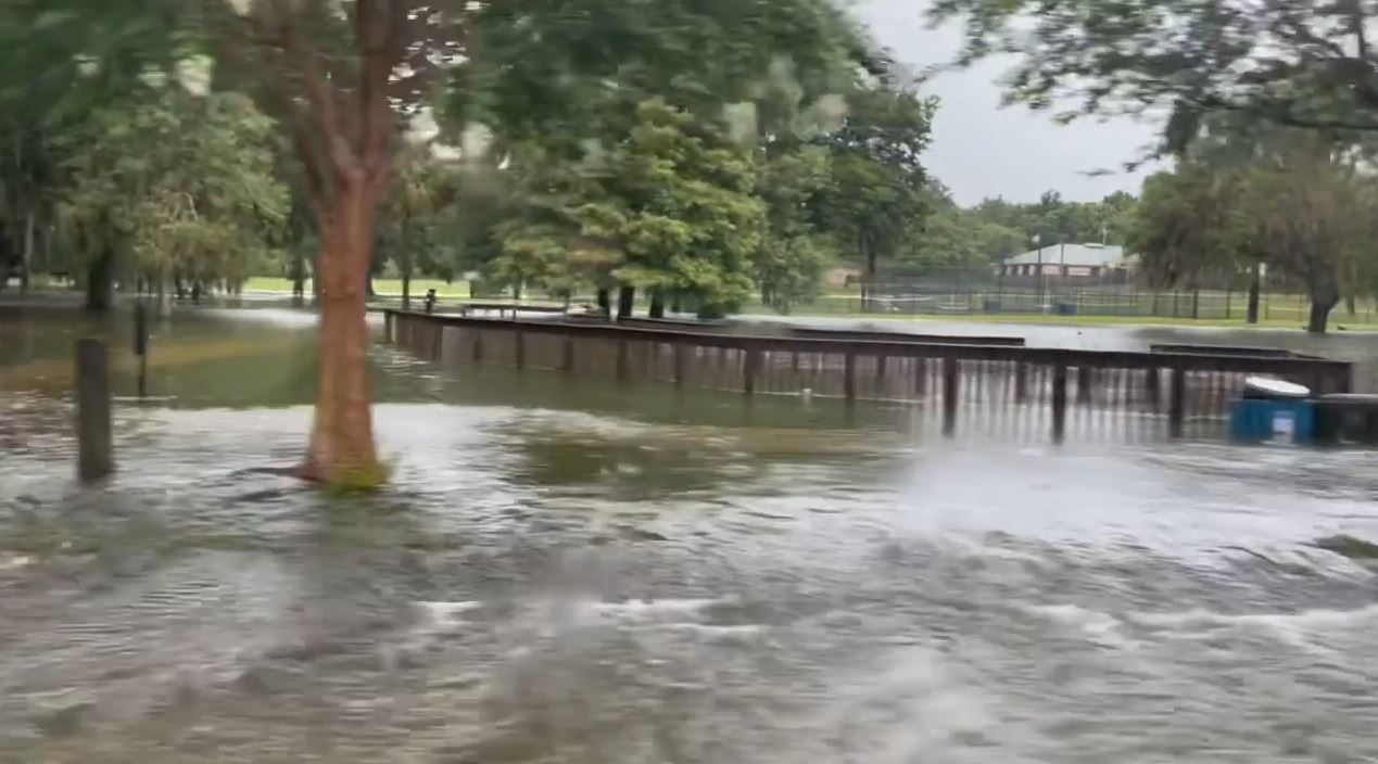 Flooding in Ocala leaves park underwater