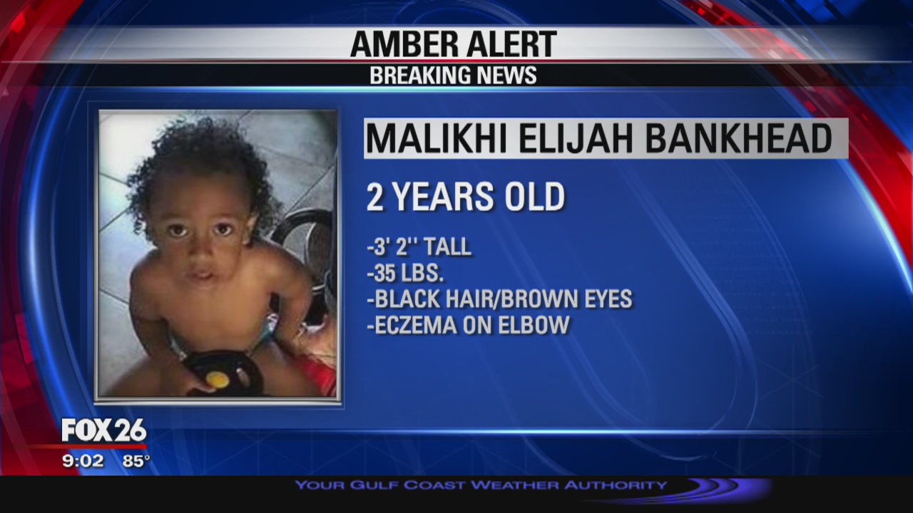 Amber Alert issued for 3-year-old boy from League City