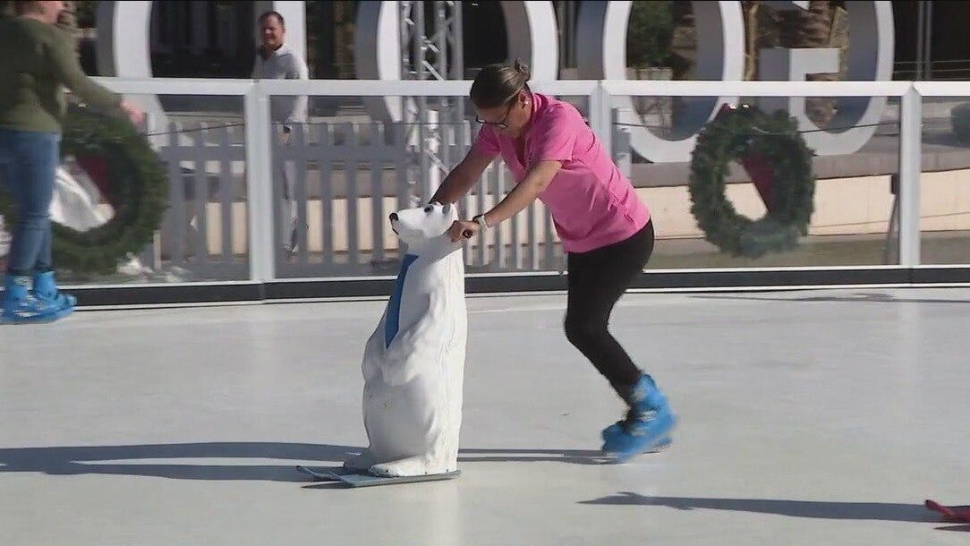 Skating rinks beat the heat across Phoenix area