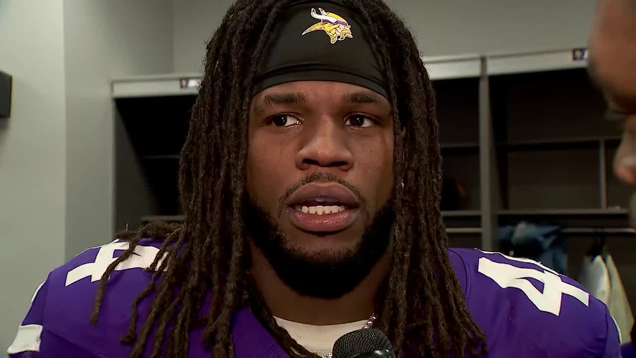 Vikings locker room reacts after 34-26 win over Cowboys [FULL]
