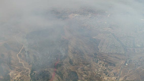 'Reche Fire' stretches to 160 acres