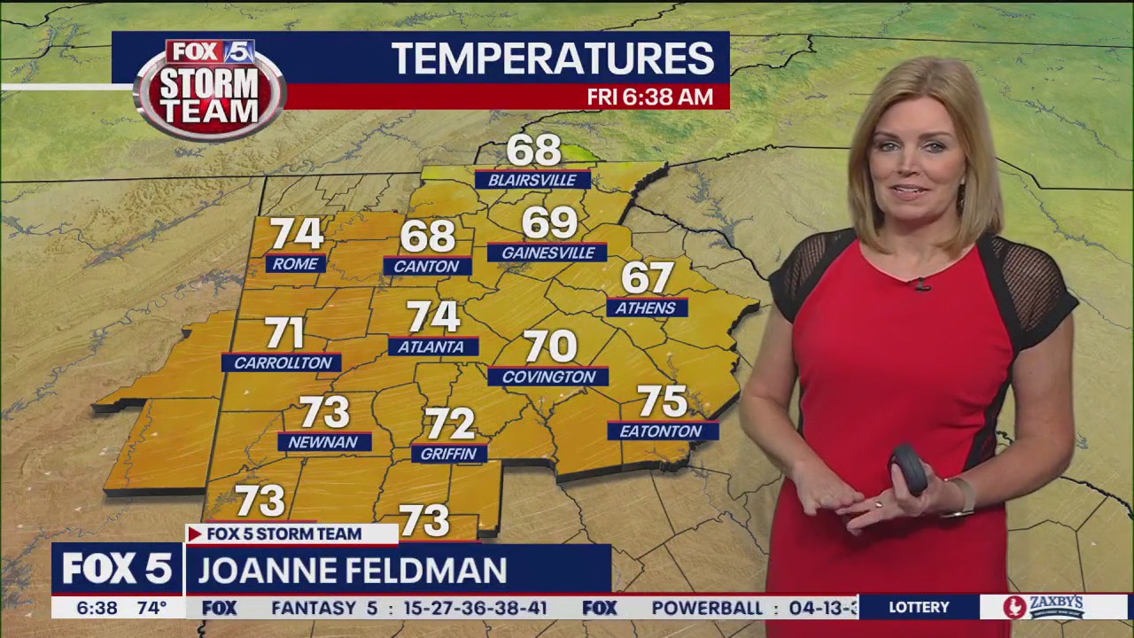 Friday morning weather forecast | FOX 5 Atlanta