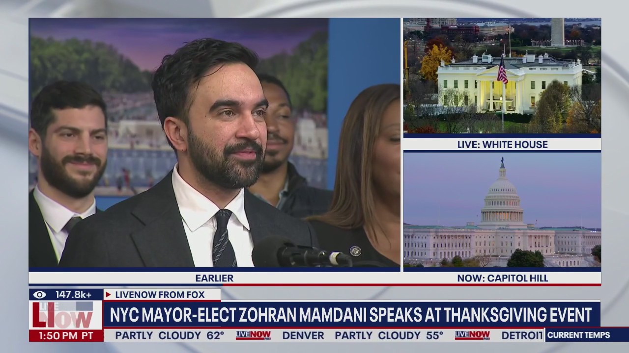 Spike Lee, Al Sharpton, Mamdani speak on Thanksgiving