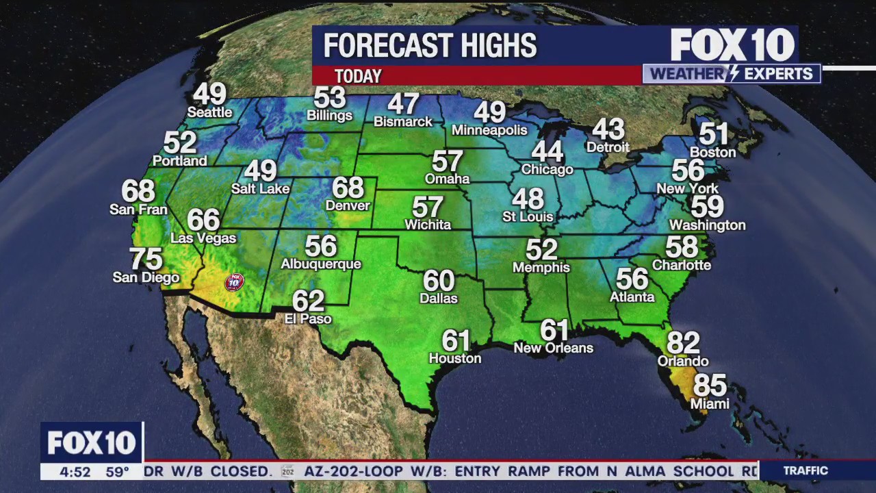 Morning Weather Forecast - 11/22/23