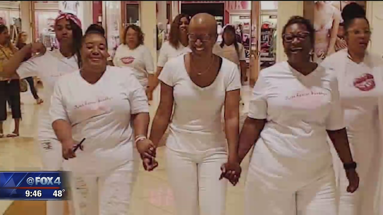 Deidre Qwin brings an entire army to Komen Dallas race