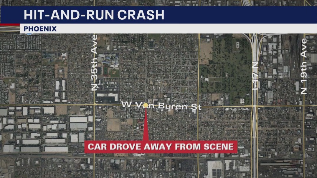 Police investigating west Phoenix hit-and-run