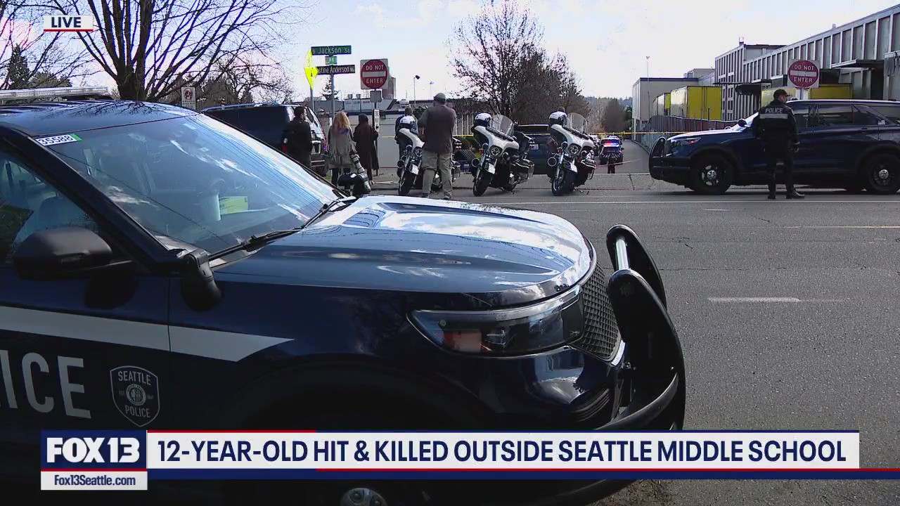 12-year-old hit, killed outside Washington Middle School in Seattle