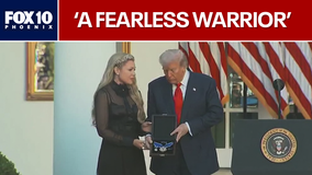 Posthumous Medal of Freedom awarded to slain Charlie Kirk