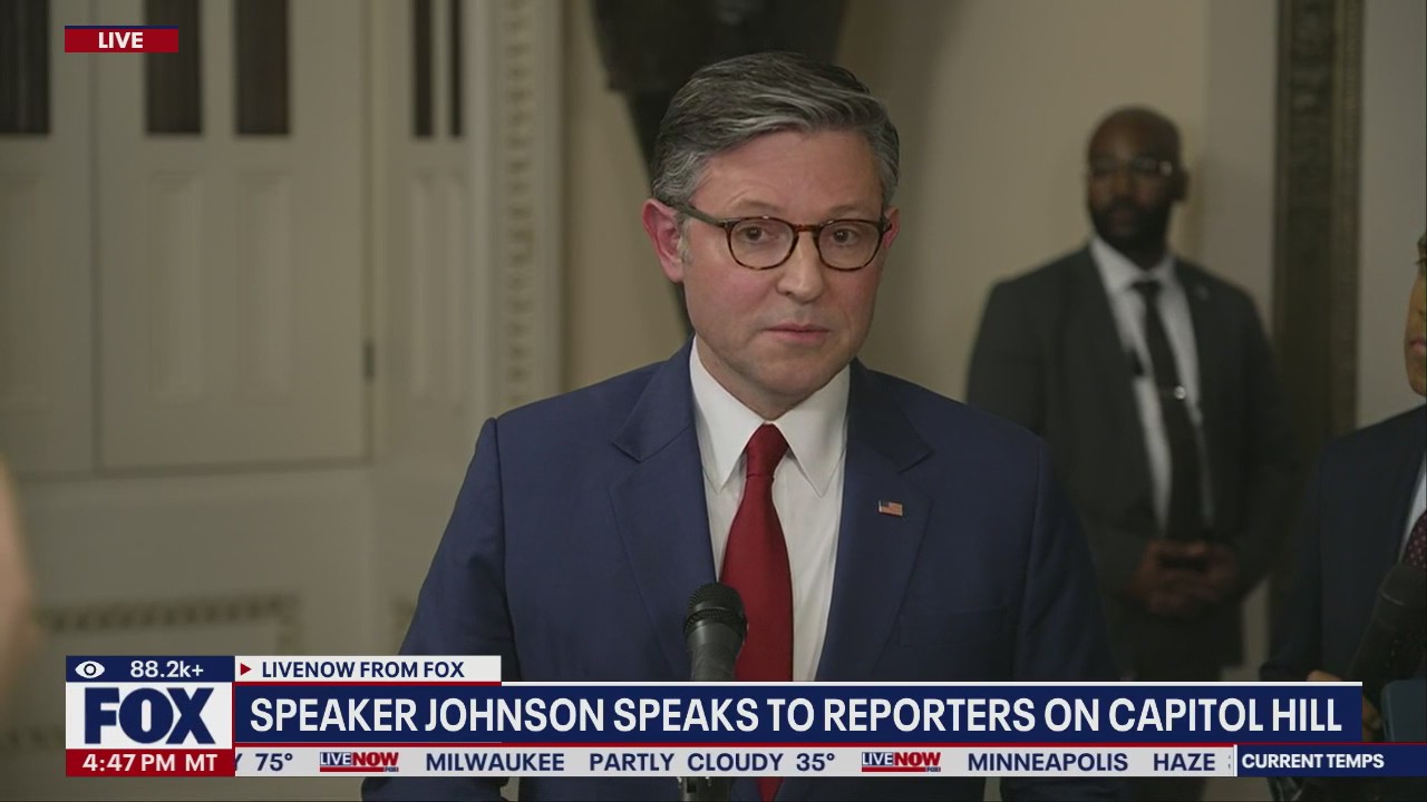 Speaker Johnson after House passes GOP health bill