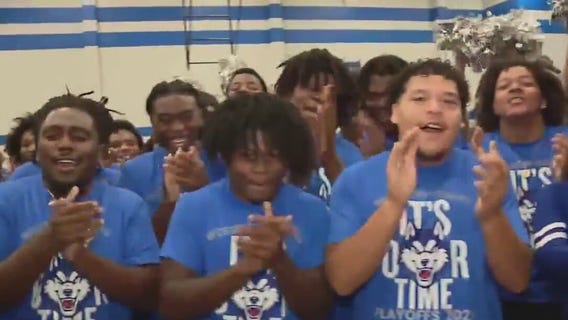 Westbury HS feeling excited ahead of the playoffs!