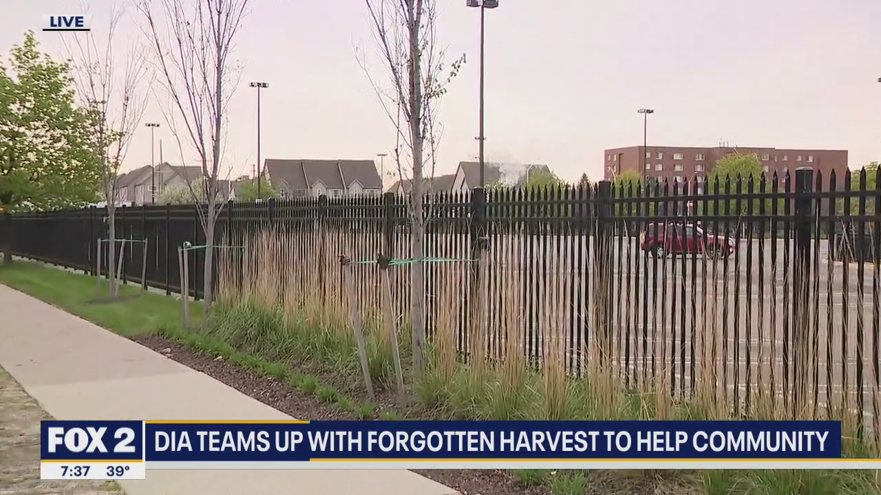 DIA teams up with Forgotten Harvest to distribute food and art projects