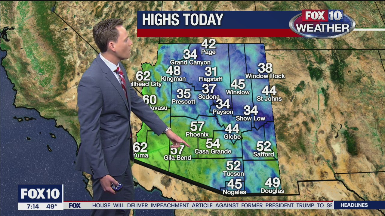 Morning Weather Forecast - 1/24/21