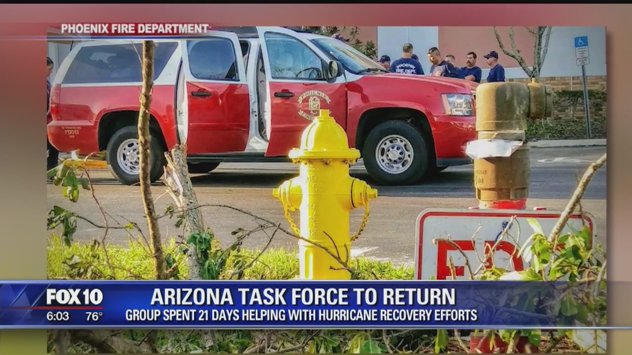 AZ Task Force 1 returning