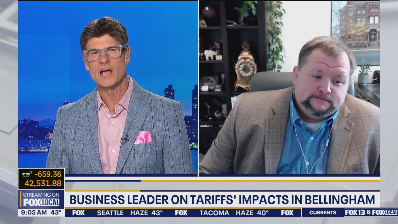 Business leader on Canada tariff impacts in Bellingham, WA