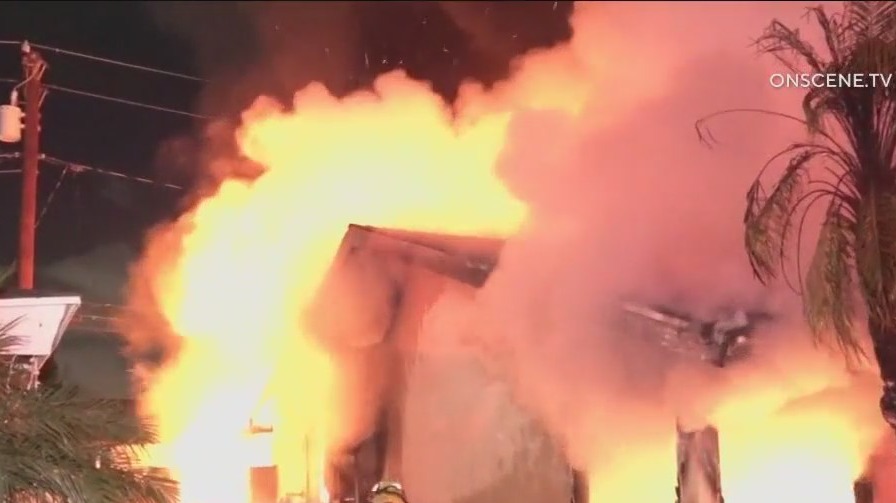 Woman killed in Anaheim house fire