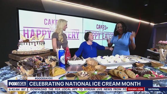 Celebrating National Ice Cream Month with Cakes by Happy Eatery