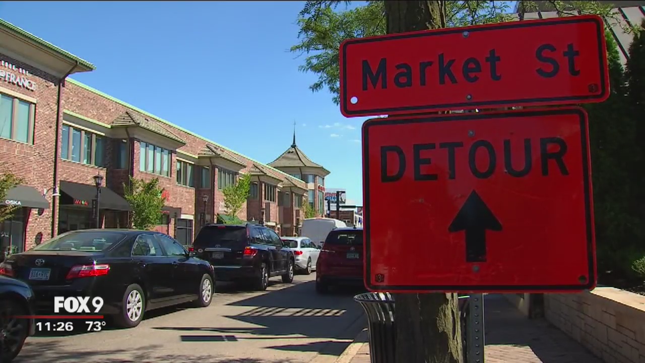 Construction snarls 50th and France