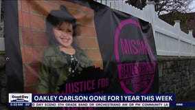 Oakley Carlson: Reward for missing Washington girl now $85,000 one year after she disappeared