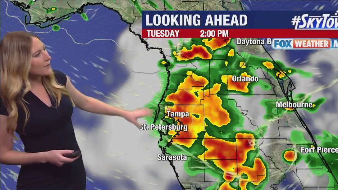 Tampa weather | Storms Tuesday