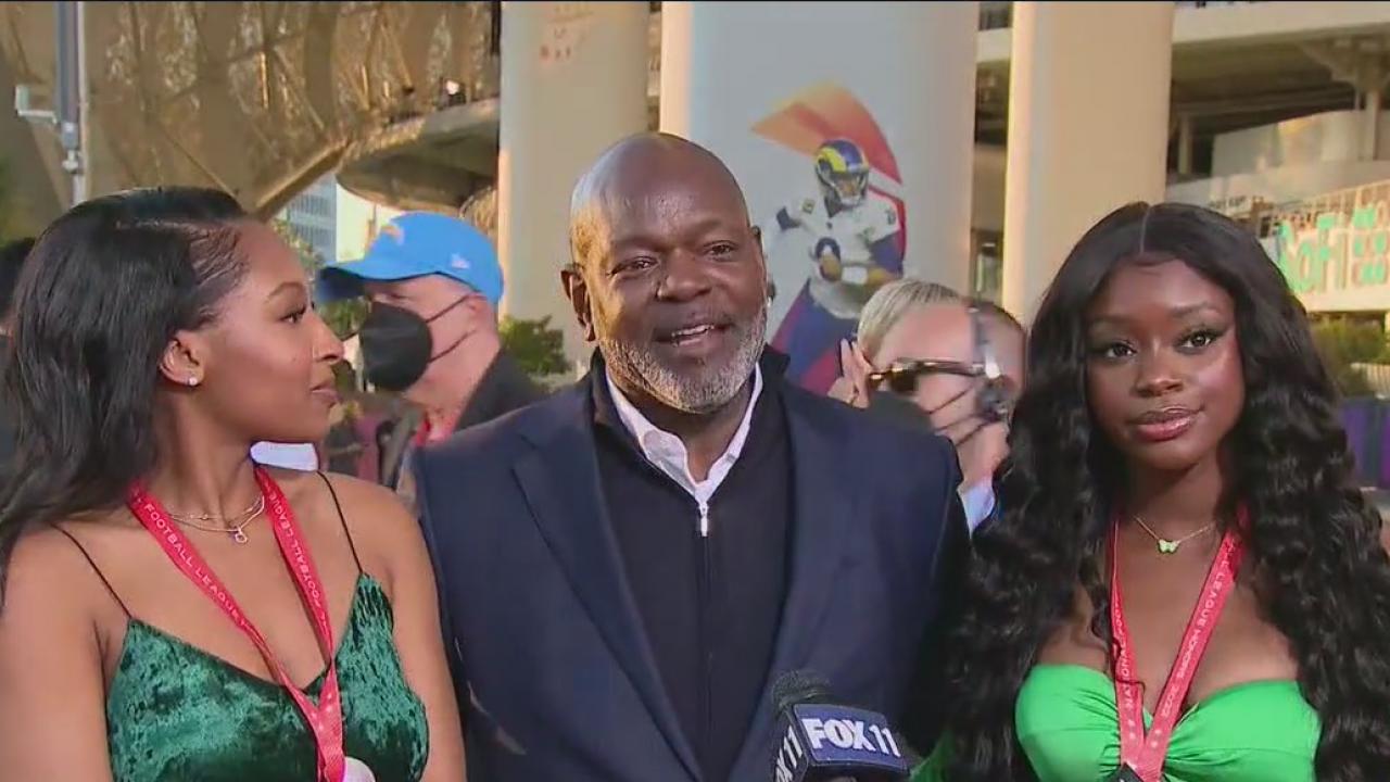 Fashion from the NFL Honors red carpet