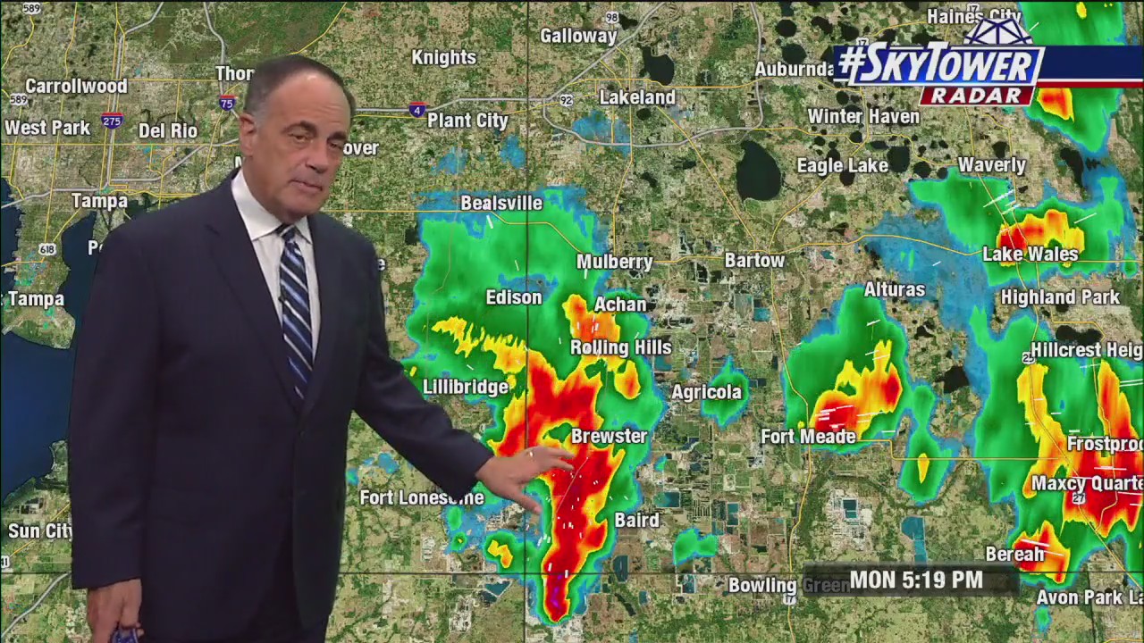 Tampa Weather | Some evening storms