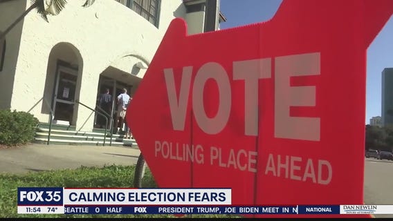 Calming election fears