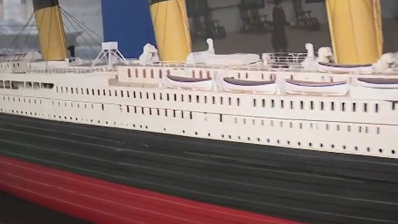 Titanic exhibit sails into LA
