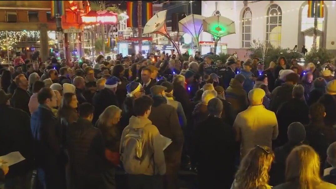 Hanukkah begins amid grief, as San Francisco law enforcement boosts holiday security