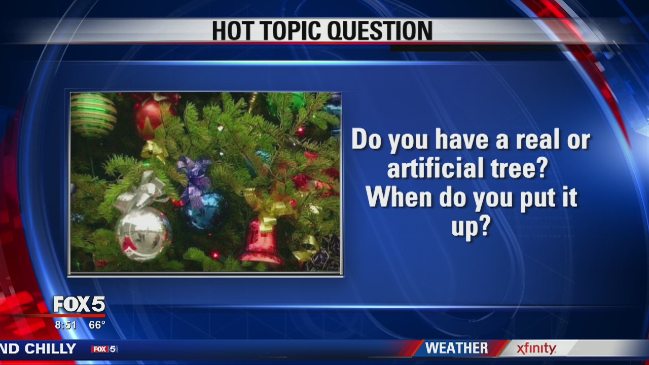 Real or fake Christmas tree | FOX 5 Atlanta